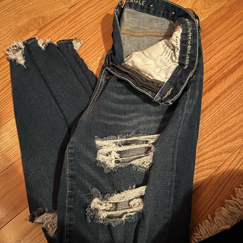 dream jean curvy super high rise jeggings